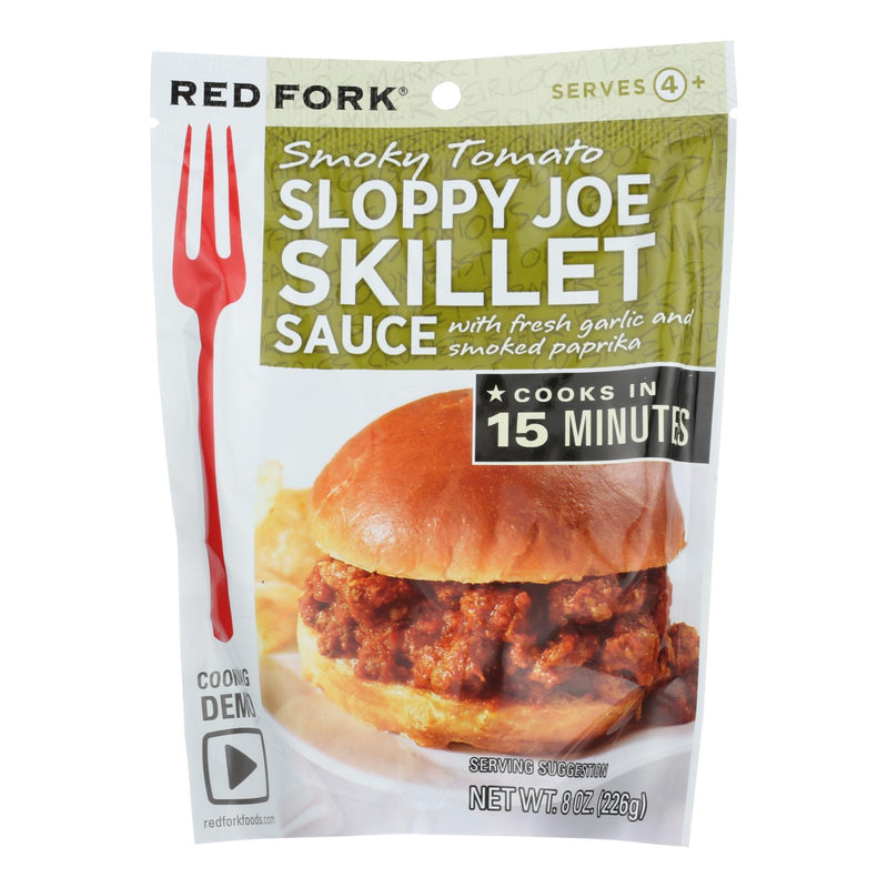 Red Fork Skillet Sauce - Sloppy Joe (Pack of 6, 8 Oz.) - Cozy Farm 