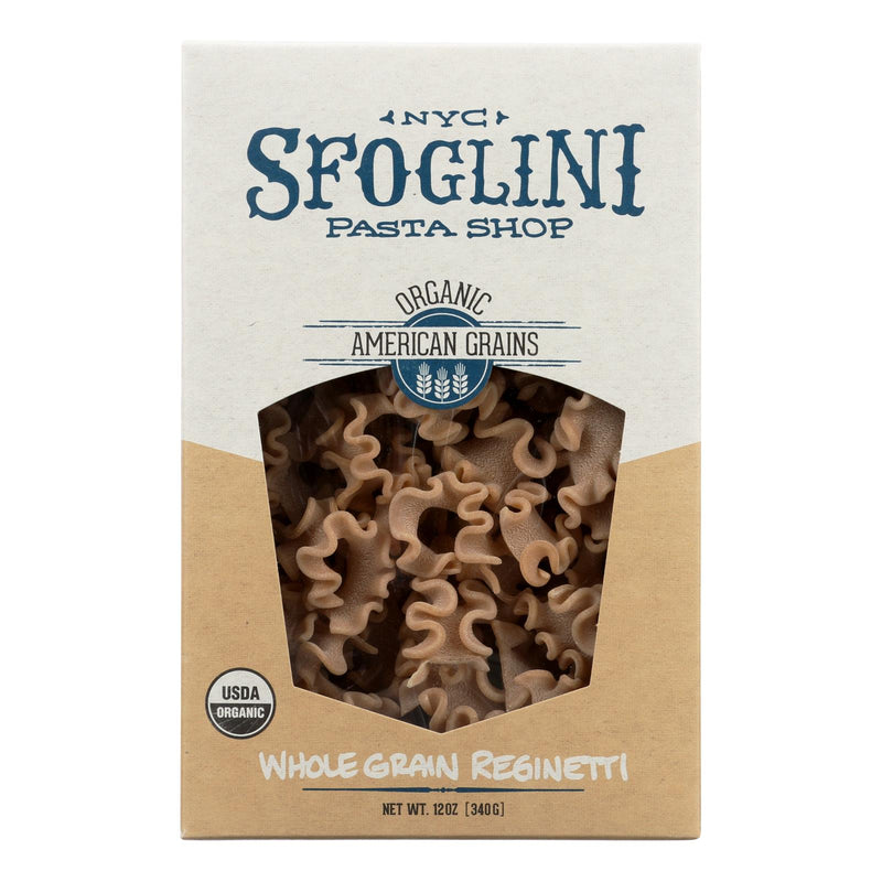 Sfoglini Whole Grain Blend Reginetti, 12 Oz. (Pack of 6) - Cozy Farm 