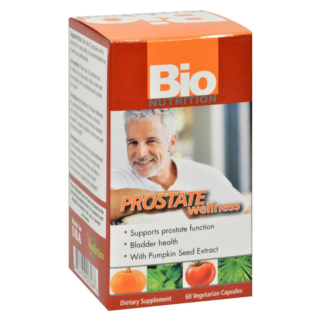 Bio Nutrition Prostate Wellness (Pack of 60 Vcaps) - Cozy Farm 