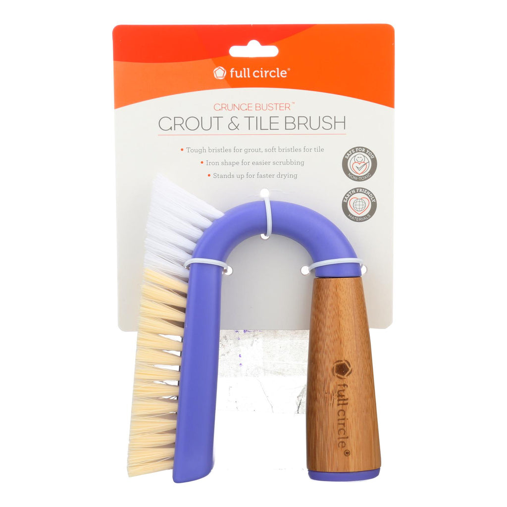 Full Circle Home Grunge Buster Grout and Tile Brush (Pack of 6) - Cozy Farm 