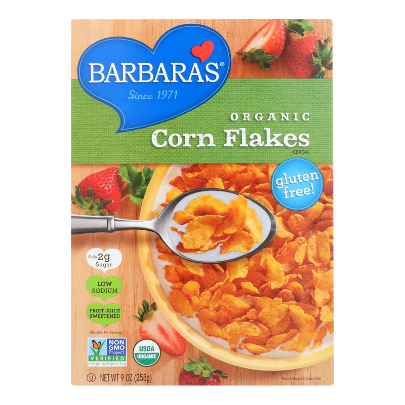 Barbara's Bakery Gluten-Free Corn Flakes (Pack of 10 - 9 oz) - Cozy Farm 