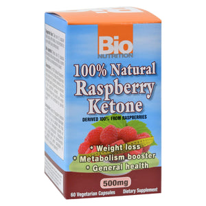 Bio Nutrition Raspberry Keytones - 500mg - Supports Healthy Weight Management (60 Capsules) - Cozy Farm 