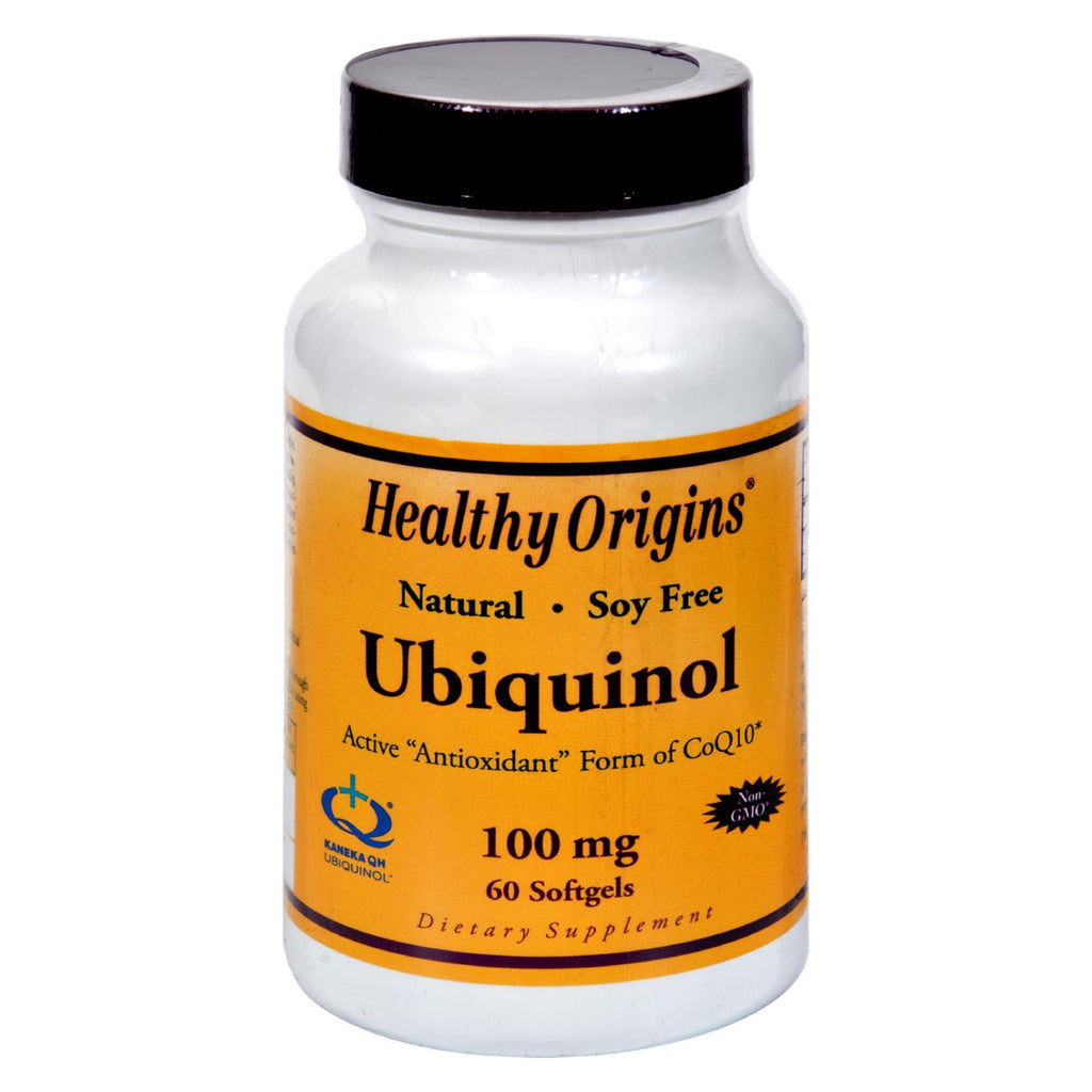 Healthy Origins Ubiquinol Kaneka QH (100 mg, Pack of 60 Softgels) - Cozy Farm 