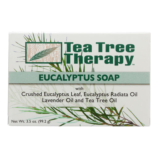 Eucalyptus Soap by Tea Tree Therapy - 3.5 Oz - Cozy Farm 