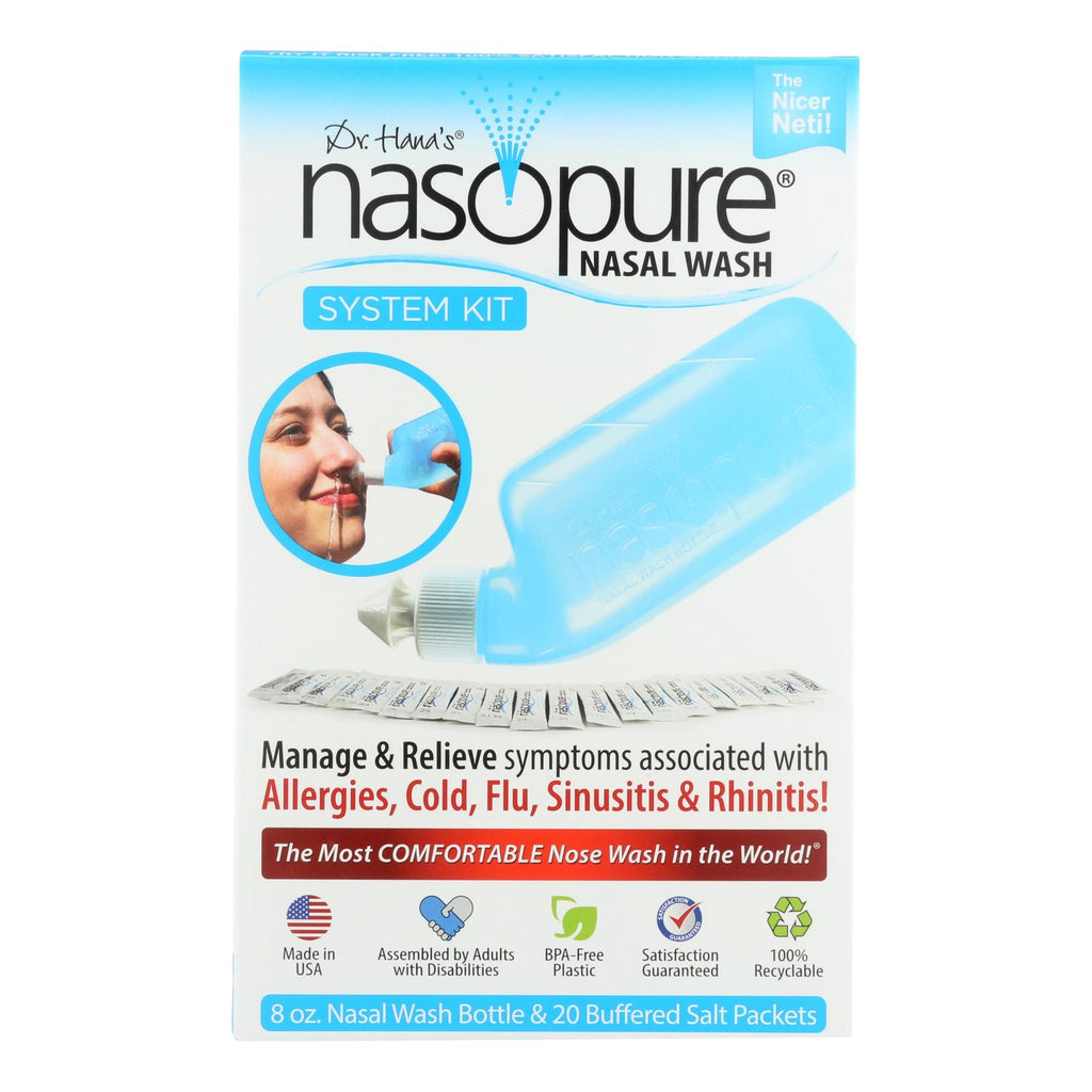 Dr. Hana's Nasopure Nasal Wash System (8 Oz.) - Cozy Farm 