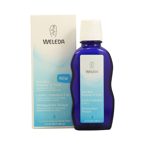 Weleda One-Step Foaming Cleanser and Hydrating Toner - 3.4 Fl Oz - Cozy Farm 