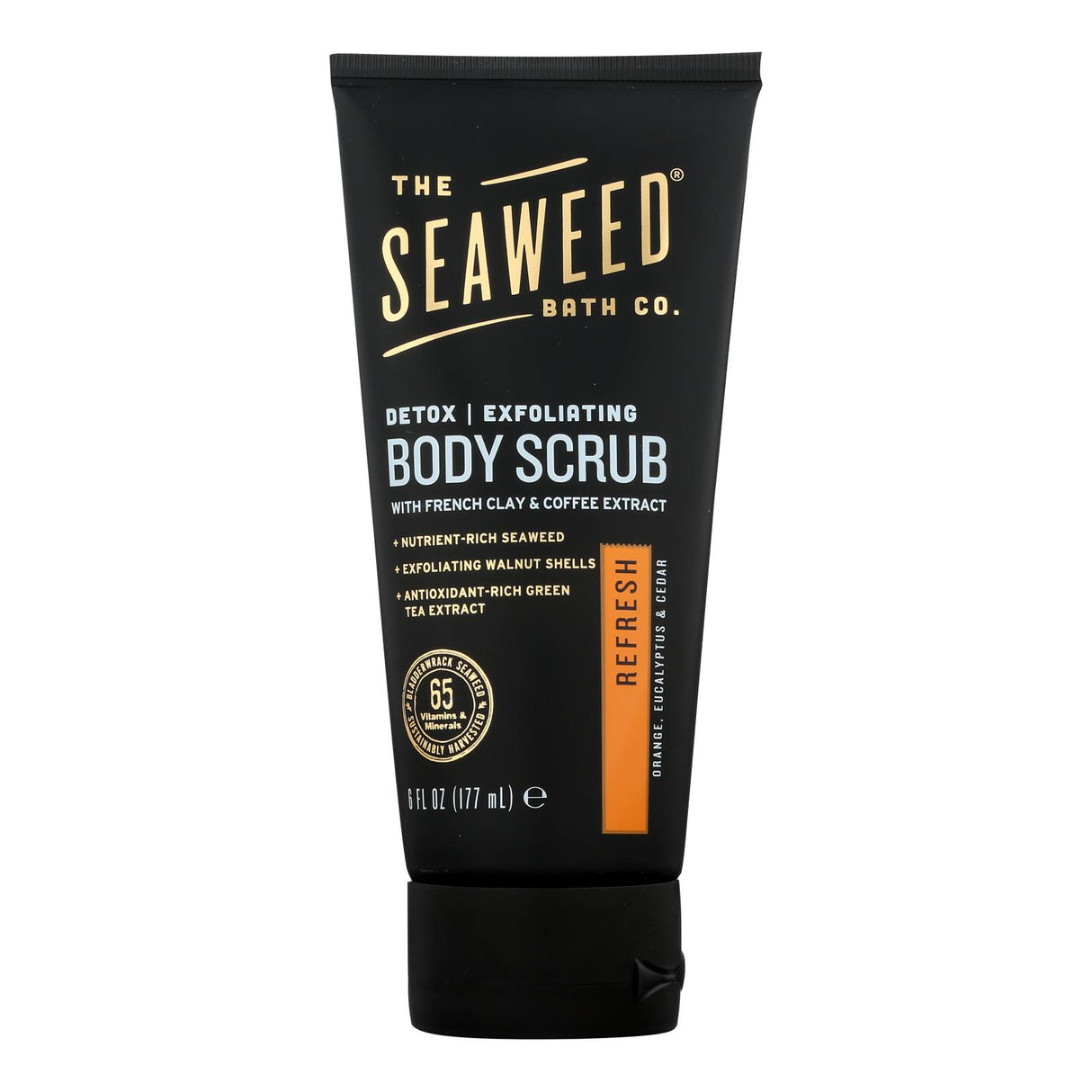 The Seaweed Bath Co Scrub - Detoxifying Exfoliating Refreshing Body Scrub - 6 Fl Oz - Cozy Farm 