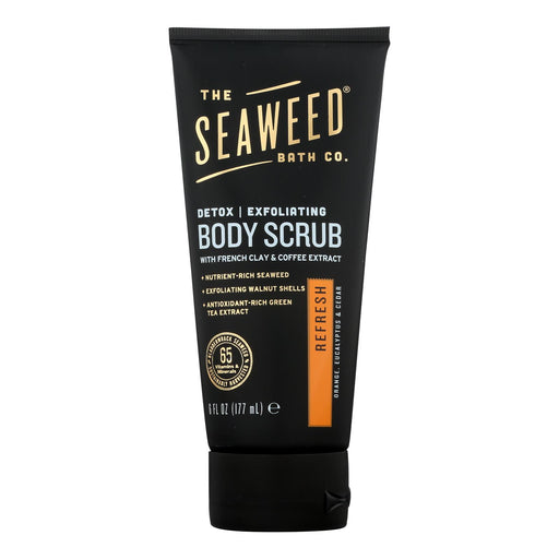 The Seaweed Bath Co Scrub - Detoxifying Exfoliating Refreshing Body Scrub - 6 Fl Oz - Cozy Farm 