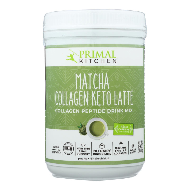 Primal Kitchen Keto Matcha Collagen Latte (9.33 Oz.) - Cozy Farm 