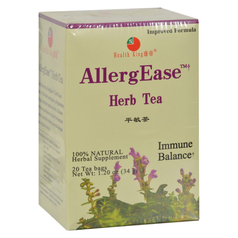 Health King Alleragee Herbal Tea Bags (20 Count) - Cozy Farm 