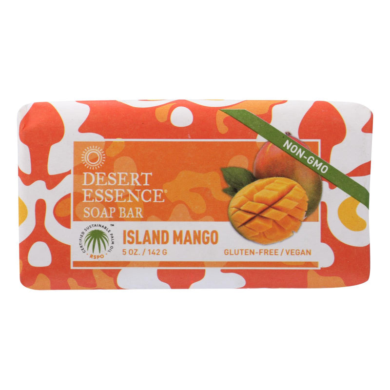 Desert Essence Island Mango Bar Soap, 5 Oz - Cozy Farm 