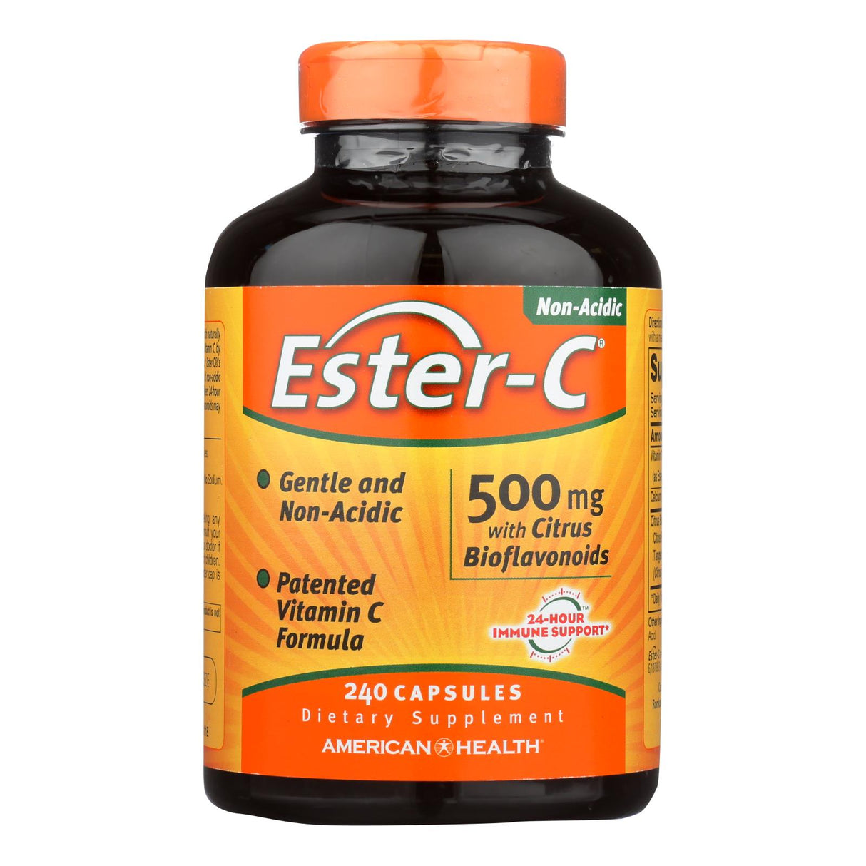 Ester-C with Citrus Bioflavonoids by American Health - 500 mg, (Pack of 240 Capsules) - Cozy Farm 