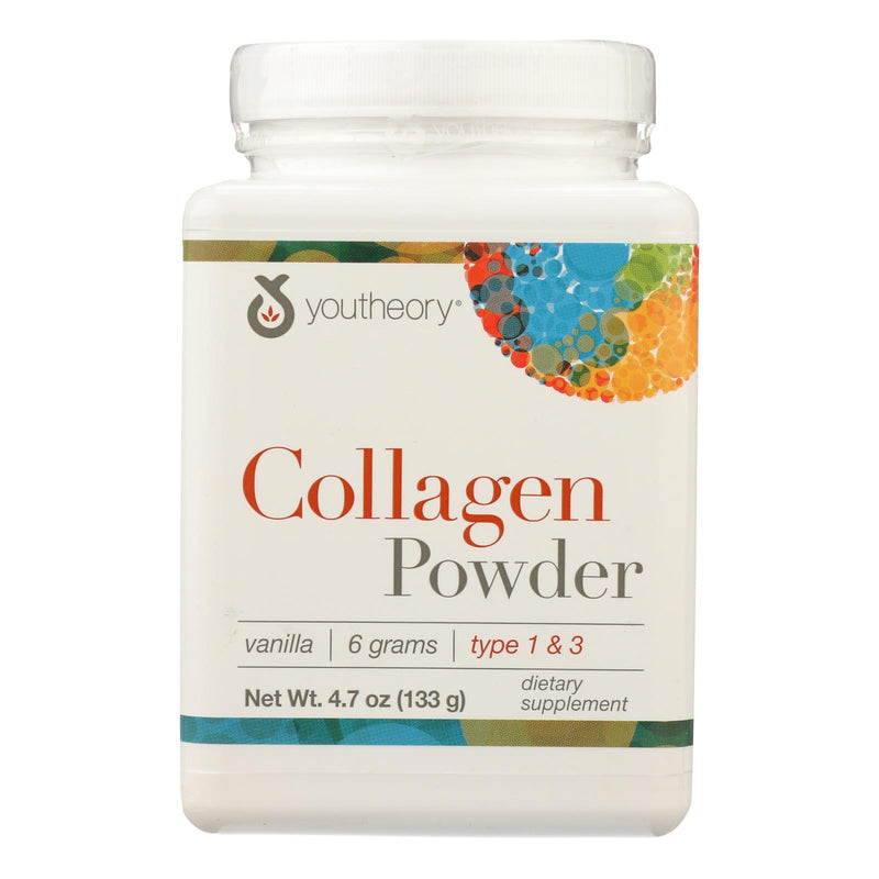 Youtheory Collagen Powder: Essential Hydrolyzed Collagen (4.7 Oz Vanilla) - Cozy Farm 