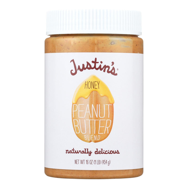 Justin's Peanut Butter with Honey (Pack of 12 - 16 oz.) - Cozy Farm 