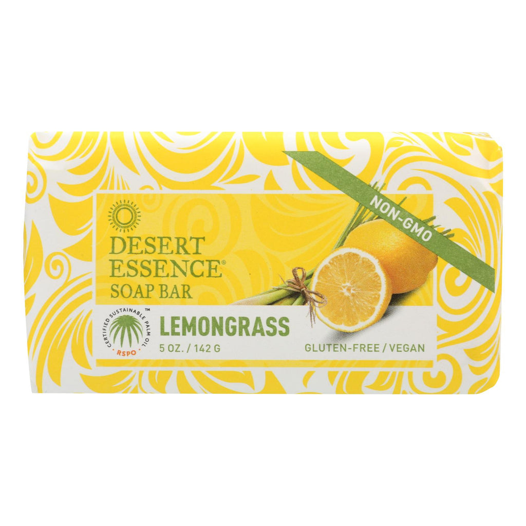 Desert Essence Lemongrass Bar Soap (Pack of 5 Oz.) - Cozy Farm 