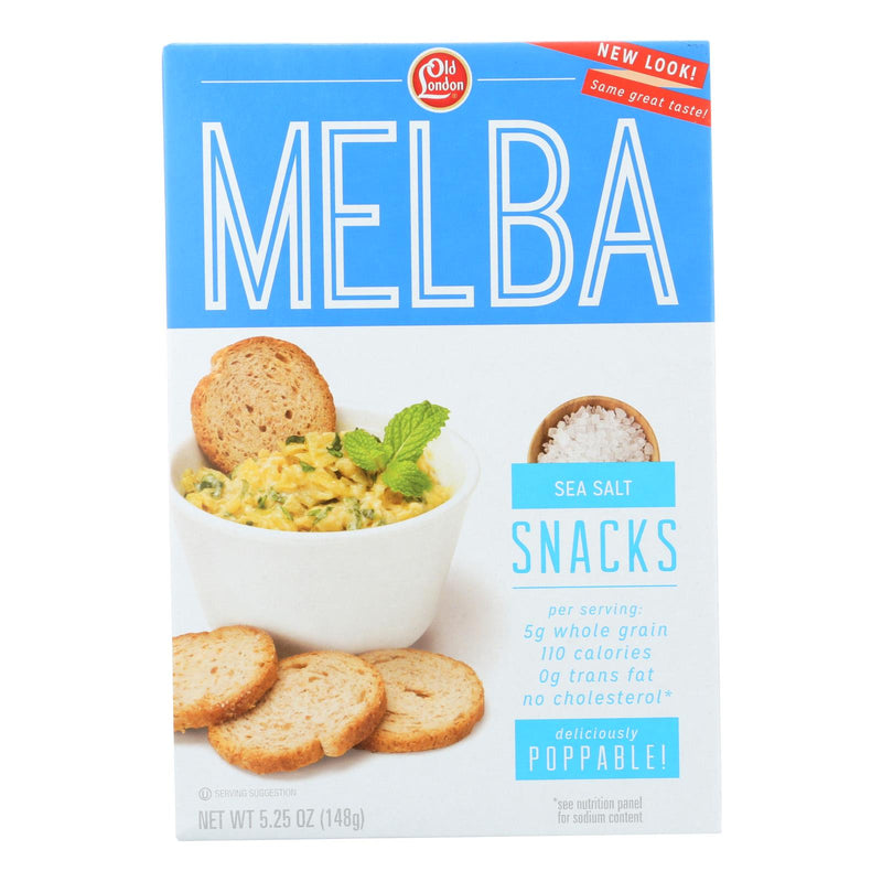 Old London Melba Snacks Sea Salt (Pack of 12) 5.25 Oz. - Cozy Farm 