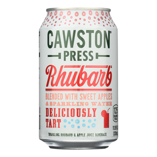 Cawston Press Sparkling Water - Rhubarb and Apple (Pack of 6, 11.15z) - Cozy Farm 
