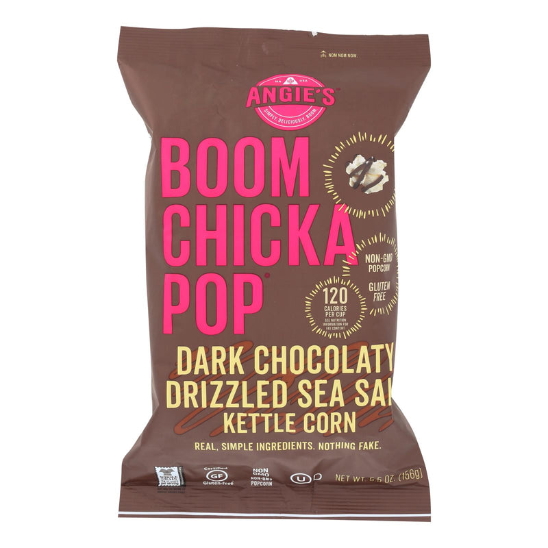 Angie’s Kettle Corn Dark Chocolaty Drizzled Sea Salt, 12-Pack - Cozy Farm 