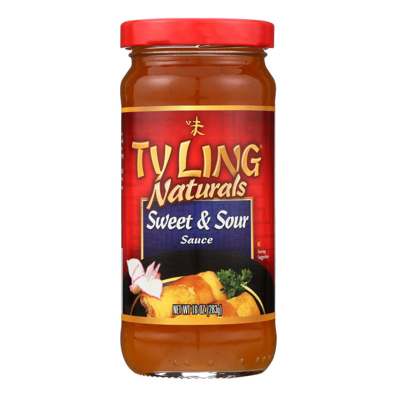 Ty Ling Authentic Asian Sweet & Sour Sauce, 10 oz, Pack of 12 - Cozy Farm 