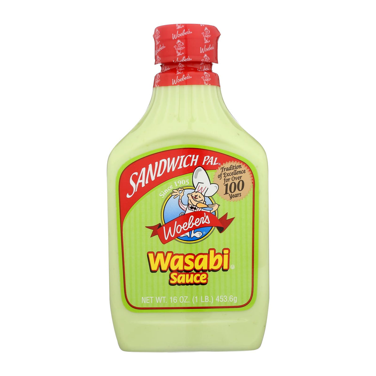 Woeber's Authentic Wasabi Sauce (Pack of 6 - 16 Fl Oz.) - Cozy Farm 