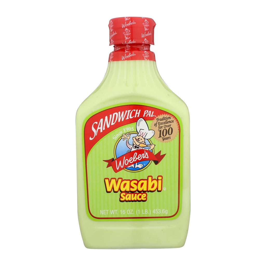 Woeber's Wasabi Sauce (Pack of 6 - 16 Fl Oz.) - Cozy Farm 