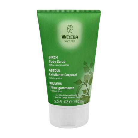 Weleda Birch Exfoliating Body Scrub (5.1 Fl Oz) - Cozy Farm 