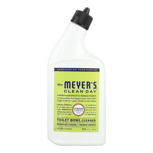 Mrs. Meyer's Clean Day Lemon Verbena Toilet Bowl Cleaner (Pack of 6 - 24 Fl Oz) - Cozy Farm 
