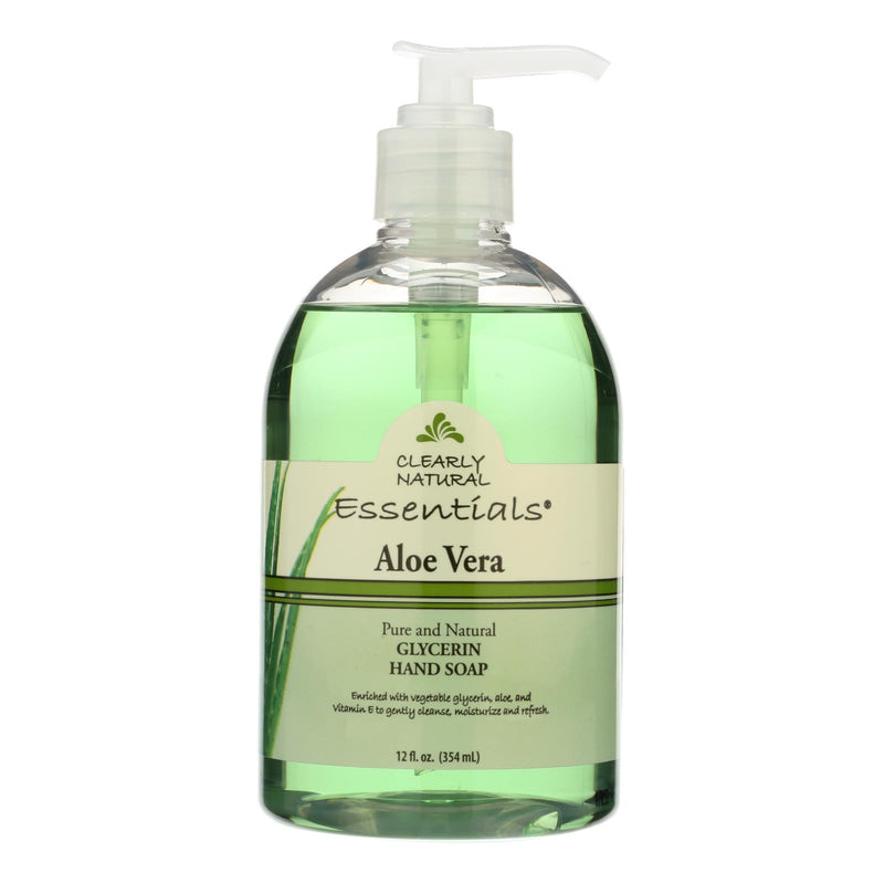 Clearly Natural Pure And Natural Glycerine Hand Soap Aloe Vera - 12 Fl Oz - Cozy Farm 