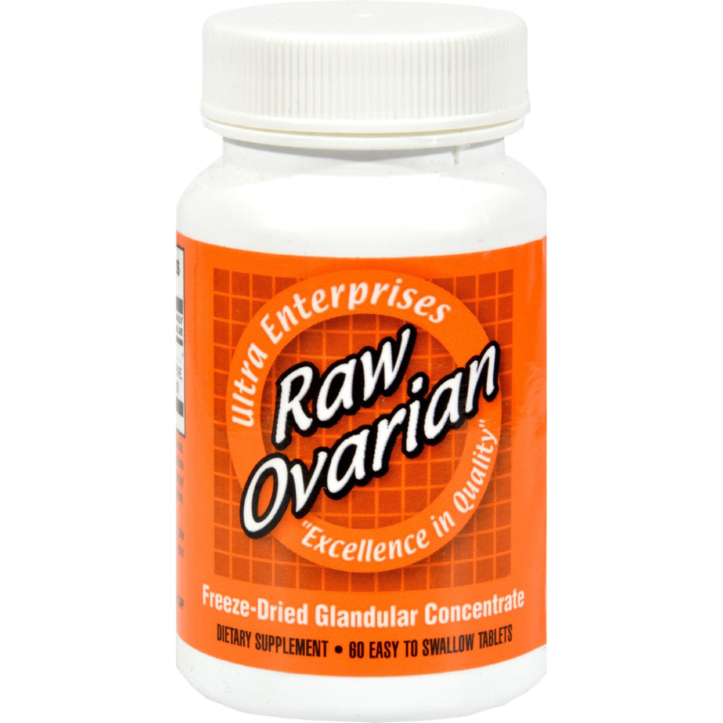 Raw Ovarian Glandulars (Pack of 60 Tablets) - 200 mg - Cozy Farm 