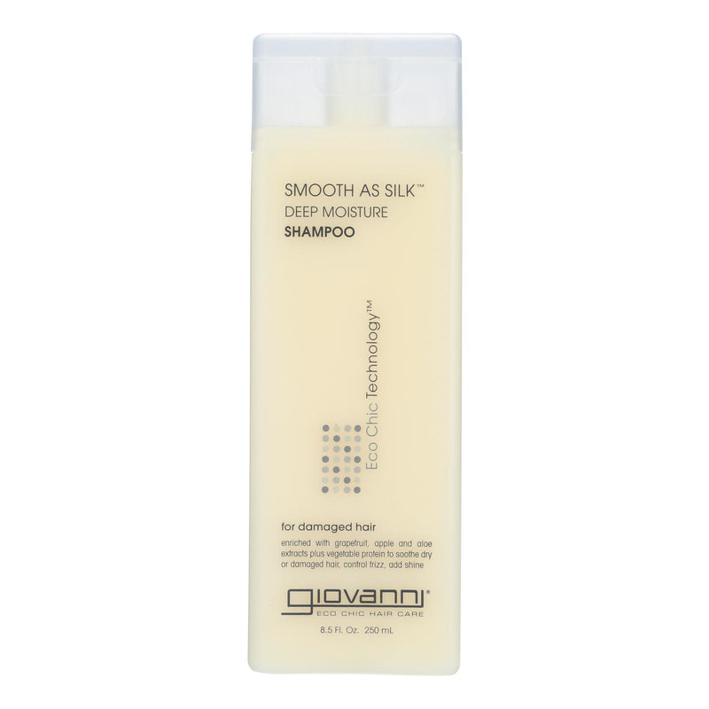 Giovanni Deep Moisture Shampoo, Smooth As Silk (8.5 Fl Oz) - Cozy Farm 