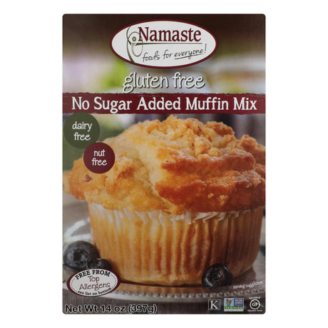 Namaste Foods Gluten-Free, Sugar-Free Muffin Mix | 14 Oz. (Pack of 6) - Cozy Farm 