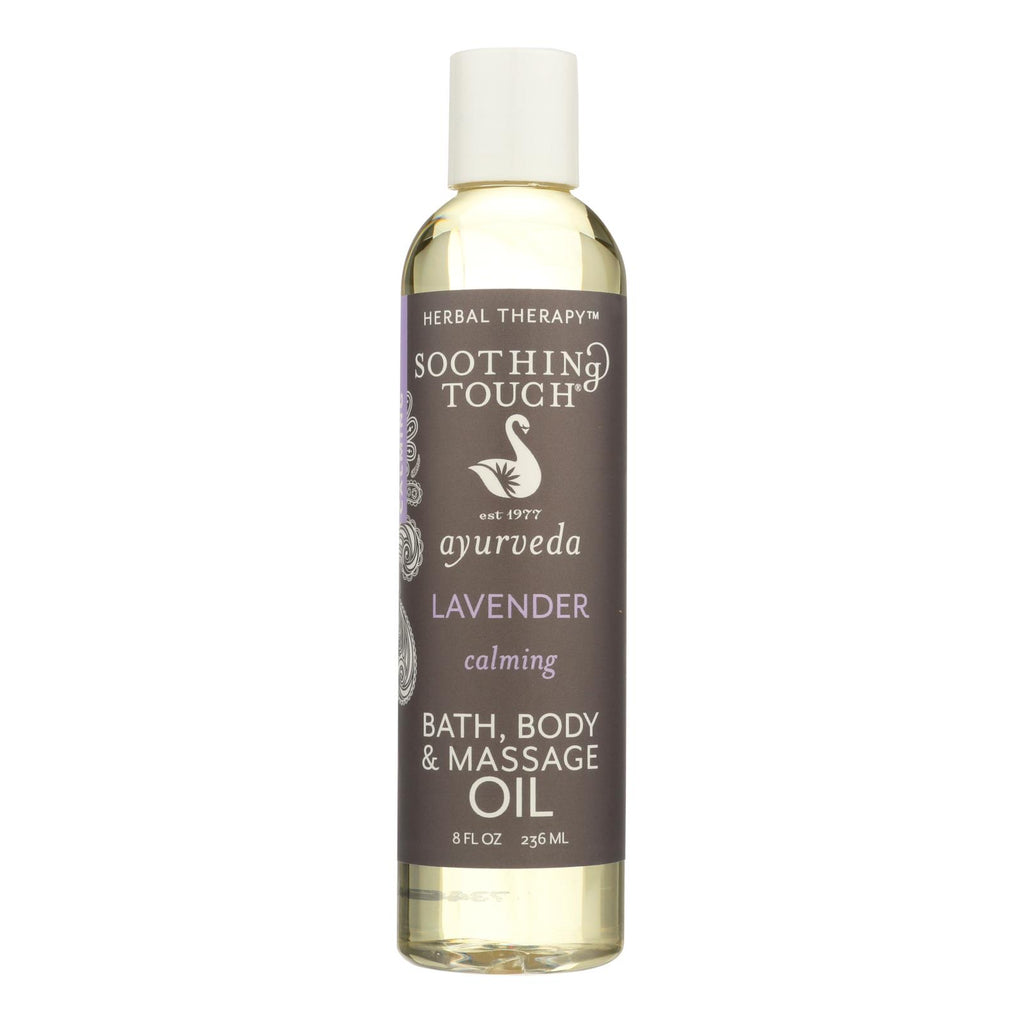 Soothing Touch Lavender Bath and Body Oil (Pack of 8 Oz.) - Cozy Farm 