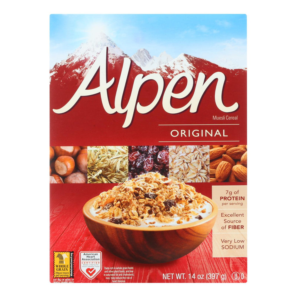 Alpen Original Muesli Cereal (Pack of 12 - 14 Oz.) - Cozy Farm 