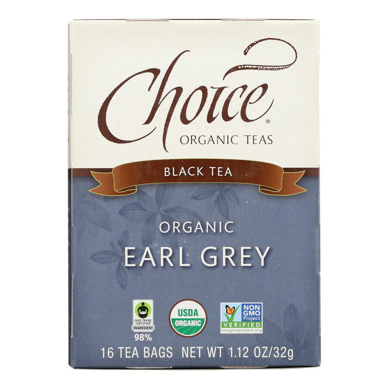 Choice Organic Teas Earl Grey (Pack of 96 Tea Bags) - Cozy Farm 