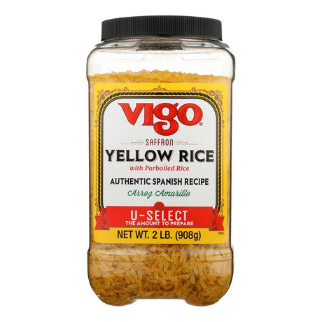 Vigo Yellow Rice, Pack of 4 - 8 Lbs. - Cozy Farm 