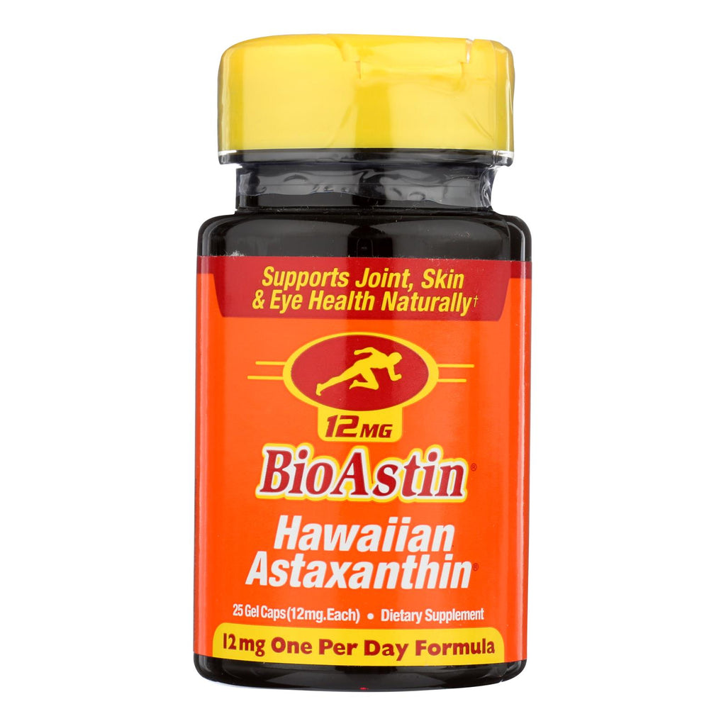 Nutrex Hawaii Bioastin Hawaiian Astaxanthin (Pack of 25) - 12 Mg Gel Caps - Cozy Farm 