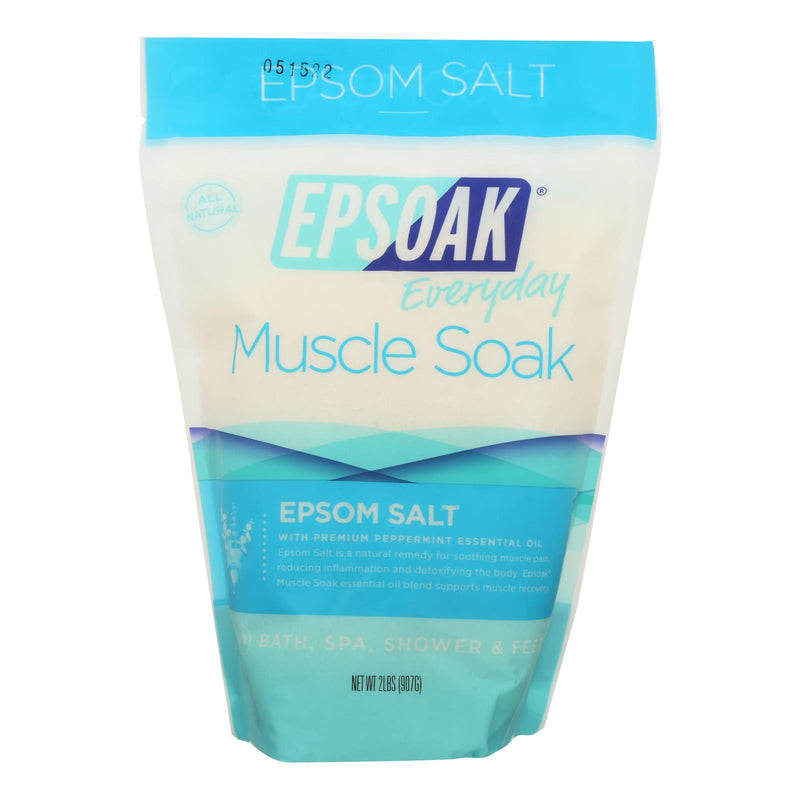 Epsoak Epsom Salt Muscle Soak (Pack of 6, 2 lb.): Relieve Muscle Tension & Promote Relaxation - Cozy Farm 