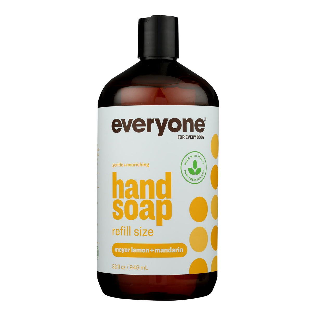 EO Products Meyer Lemon Hand Soap Refill, 32 Fl Oz - Cozy Farm 