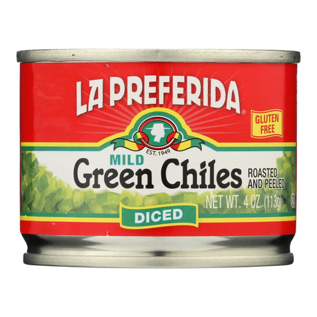 La Preferida Diced Green Chiles for Zesty Flavor (Pack of 24 - 4 Oz.) - Cozy Farm 