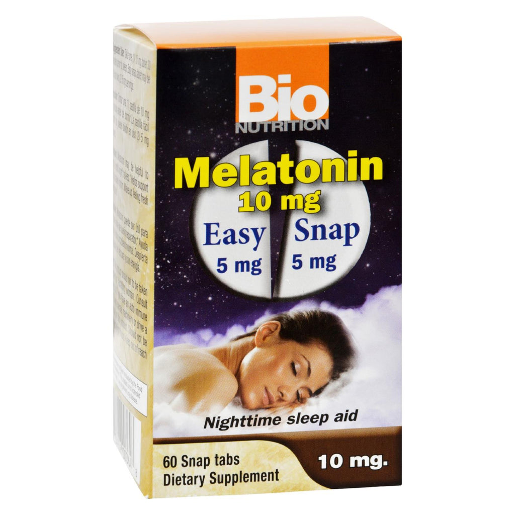 Bio Nutrition Inc Melatonin (Pack of 60) - 10 mg Tablets - Cozy Farm 