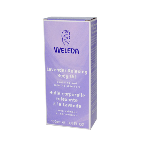 Weleda Relaxing Lavender Body Oil (Pack of 3.4 Fl Oz) - Cozy Farm 