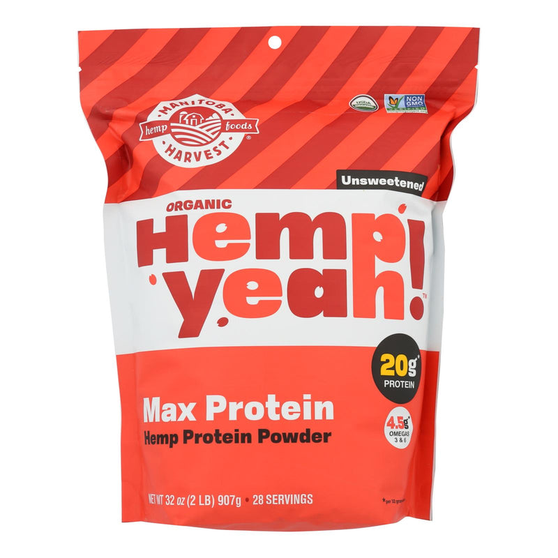 Hemp Pro 70 Plant-Based Protein Supplement by Manitoba Harvest (1 - 32 Oz.) - Cozy Farm 