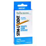 Stim-U-Dent Thin Plaque Removers (Pack of 24) by Natural Dentist, Mint Flavor - Cozy Farm 