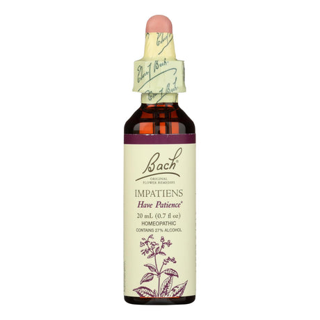 Bach Flower Remedies Impatiens Essence - 0.7 Fl Oz - Cozy Farm 