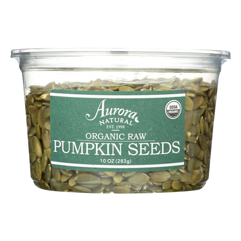 Aurora Natural Products Organic Raw Pumpkin Seeds, 12 Oz. (Pack of 12) - Cozy Farm 