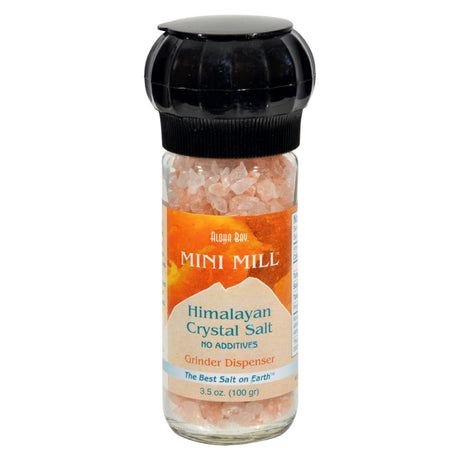 Himalayan Mini Mill Pink Crystal Salt Grinder - 3.5 Oz - Cozy Farm 