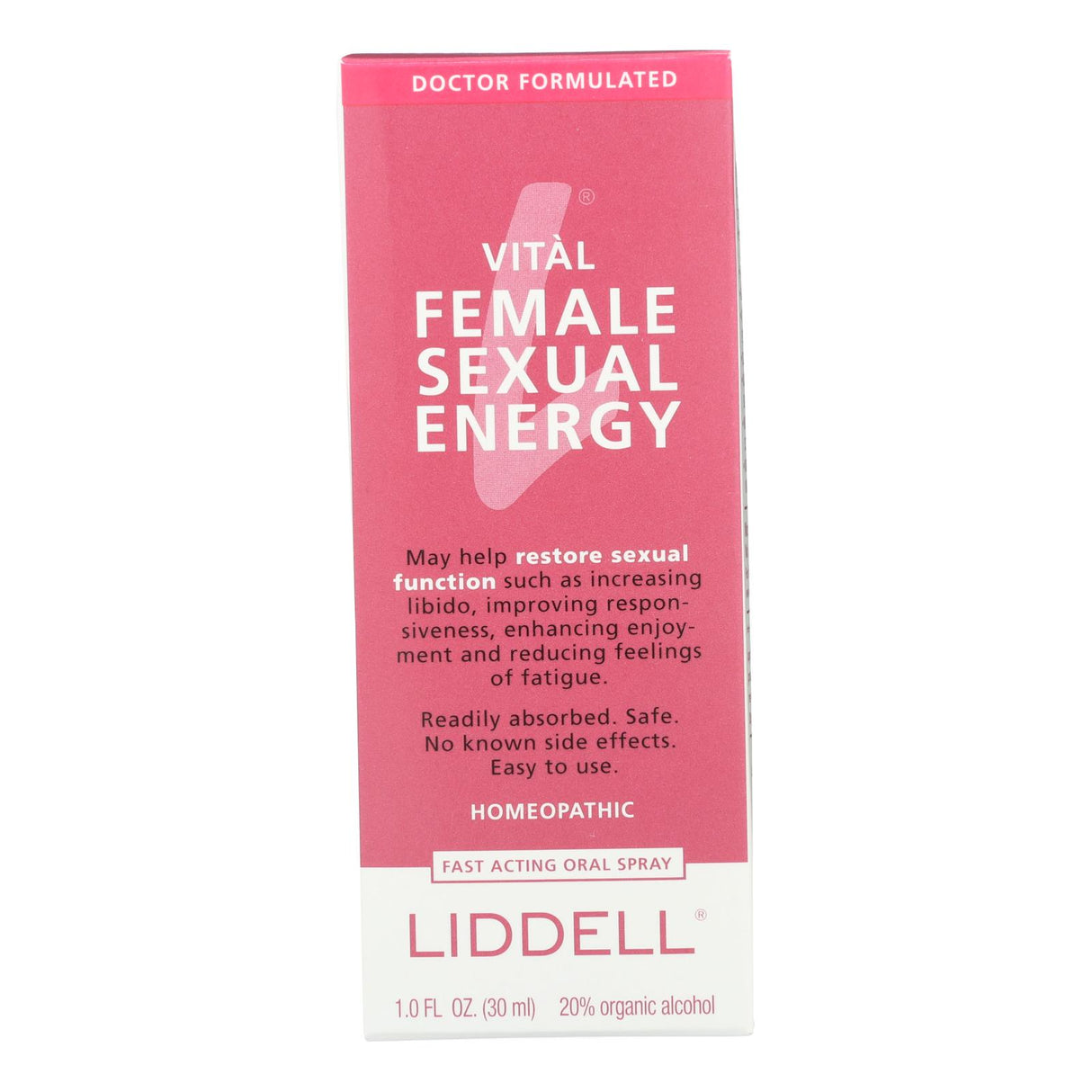 Lidded Homeopathic Female Sexual Energy Spray - Fl Oz - Cozy Farm 