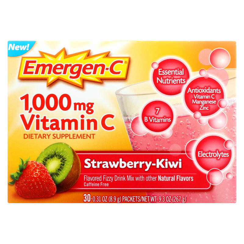 Emergen-C Strawberry Kiwi (Pack of 30) - Cozy Farm 