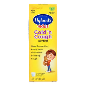 Hyland's Cold 'n Cough 4 Kids (4 Fluid Ounces) - Cozy Farm 