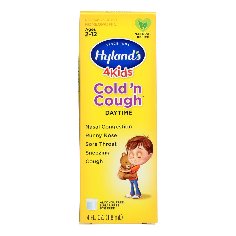 Hyland's Cold 'n Cough 4 Kids (4 Fluid Ounces) - Cozy Farm 